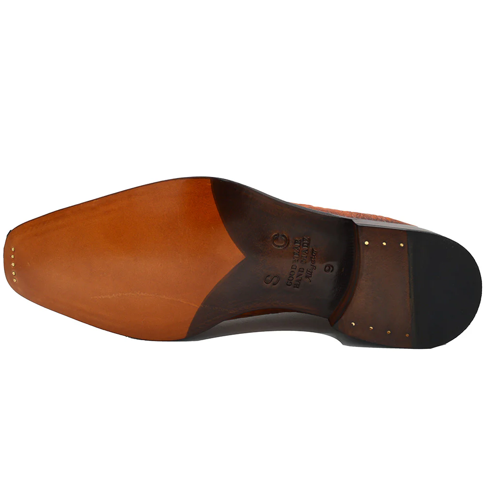 Sheriff Collection Light Caramel Alligator Dress Shoes 1505-2002v2 - Last Pair 30% At Checkout - Image 7