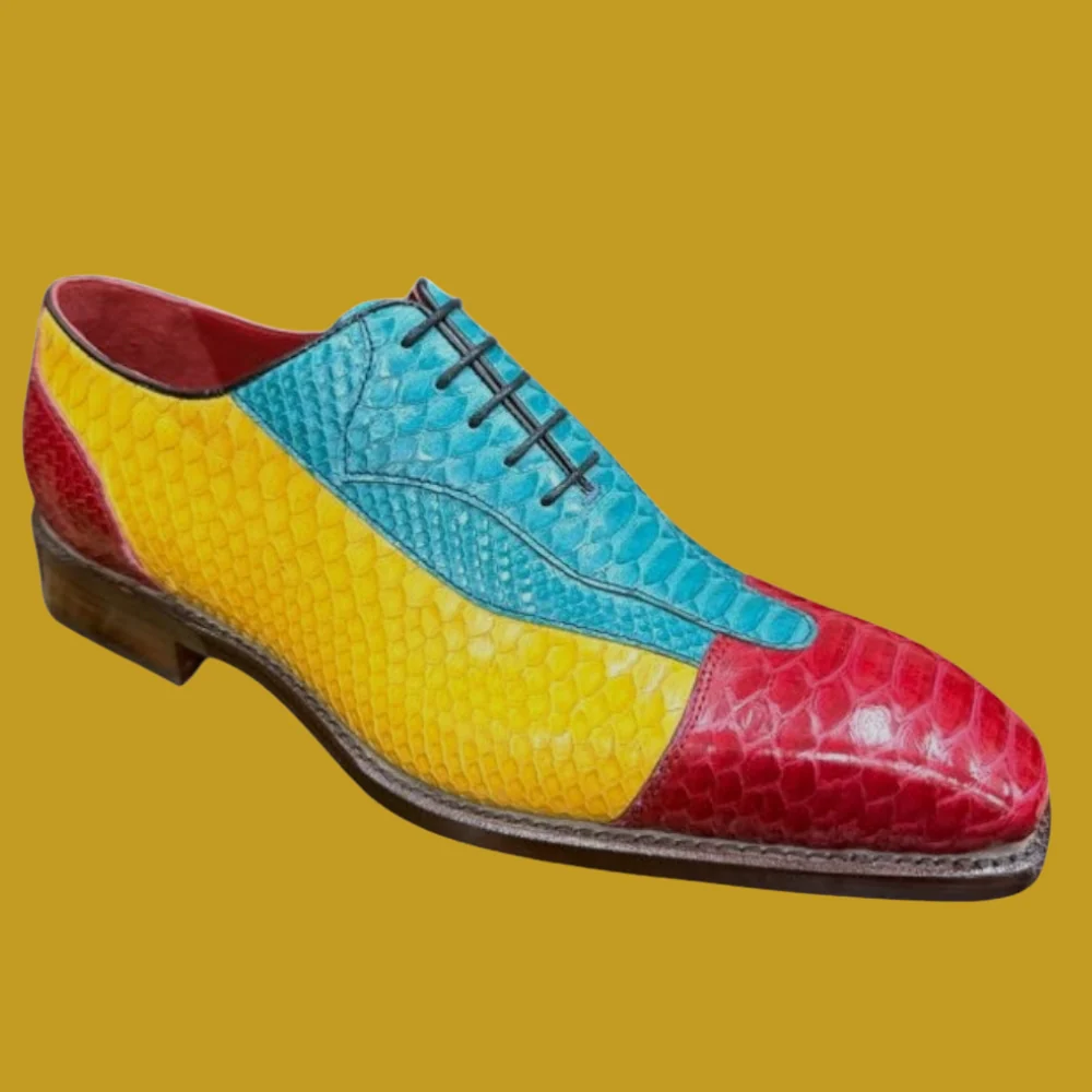 Sheriff Collection Python Dress Shoes 2587-2002 - Image 12
