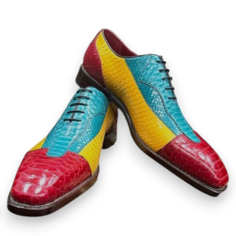 Sheriff Collection Python Dress Shoes 2587-2002 - Image 5