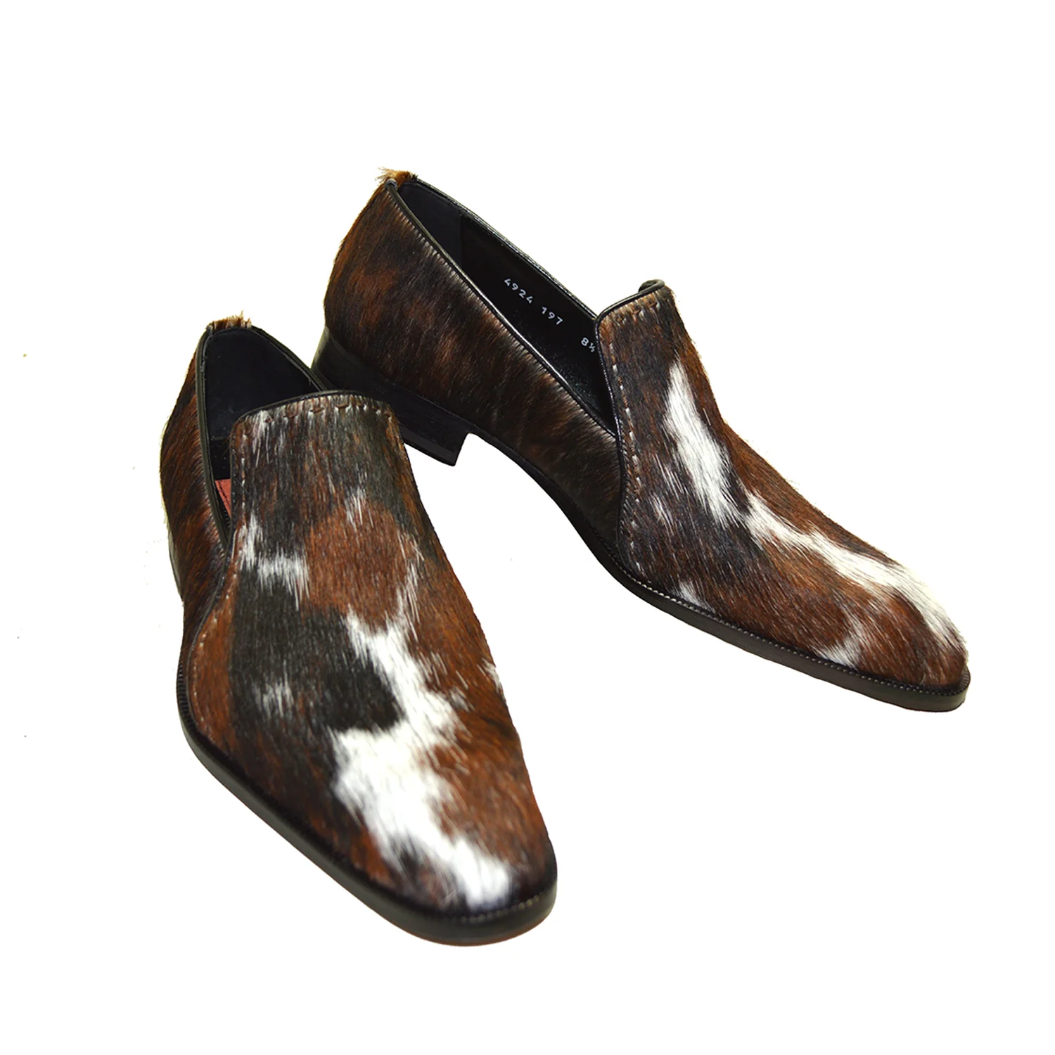 Sheriff Collection x Mauri 4924 Brown Pony Loafer Last Pair - Image 3