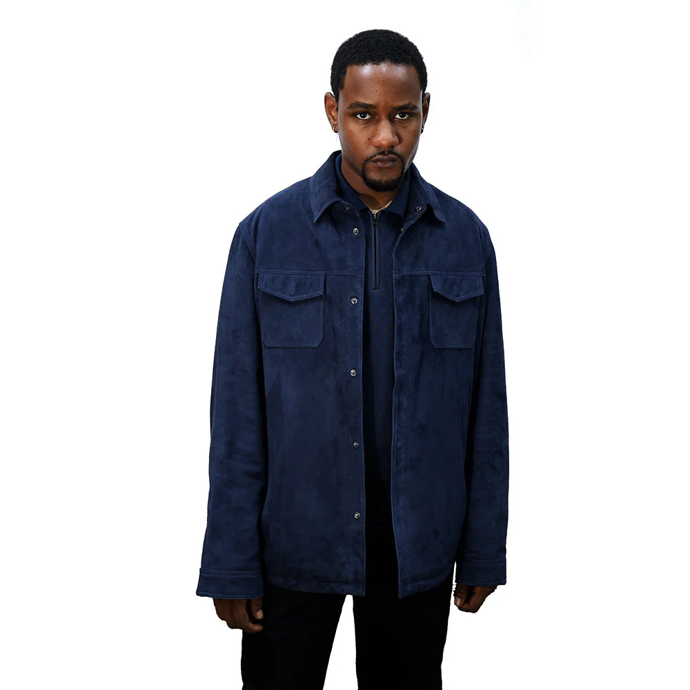 Torras 100% Goat Suede Shirt/Jacket L82H422 - Image 2