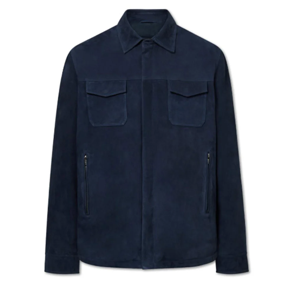 Torras 100% Goat Suede Shirt/Jacket L82H422 - Image 6