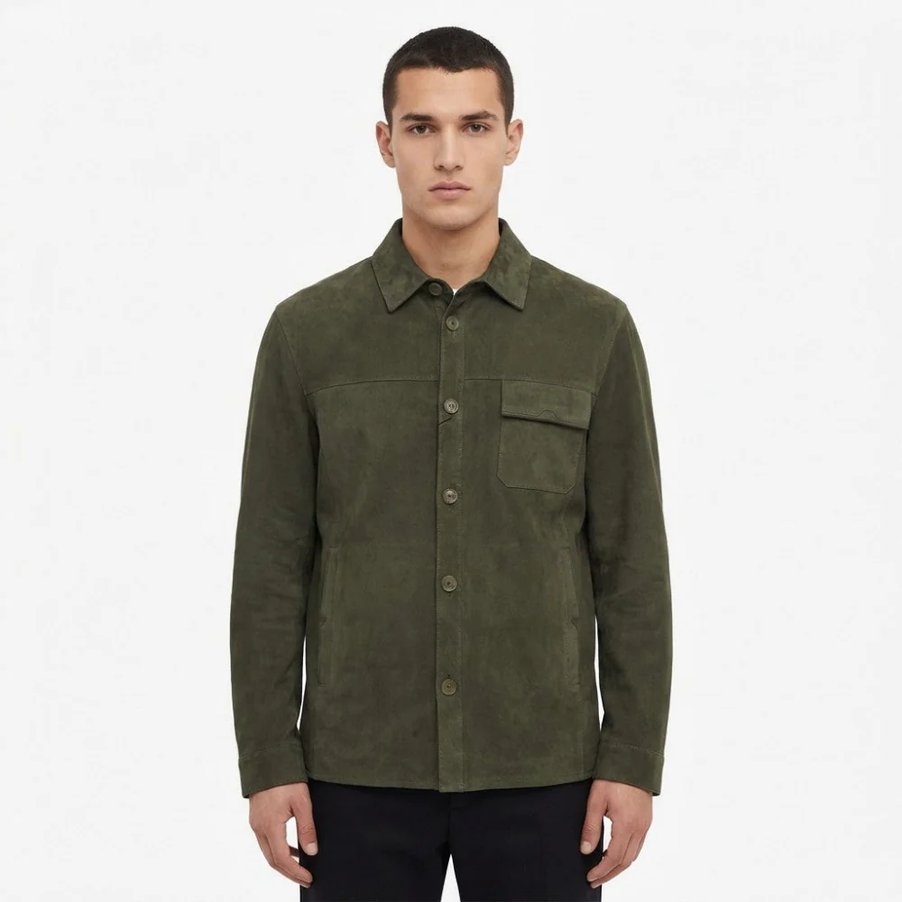 Torras 100% Soft Suede Shirt Jacket L82E519 - Image 4