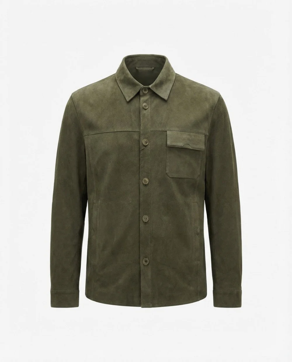 Torras 100% Soft Suede Shirt Jacket L82E519 - Image 5