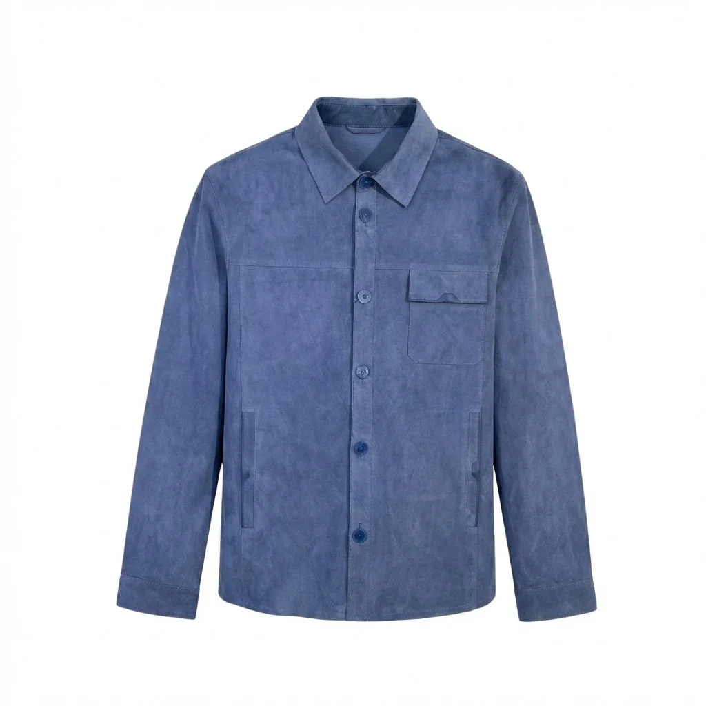 Torras 100% Soft Suede Shirt Jacket L82E519 - Image 9