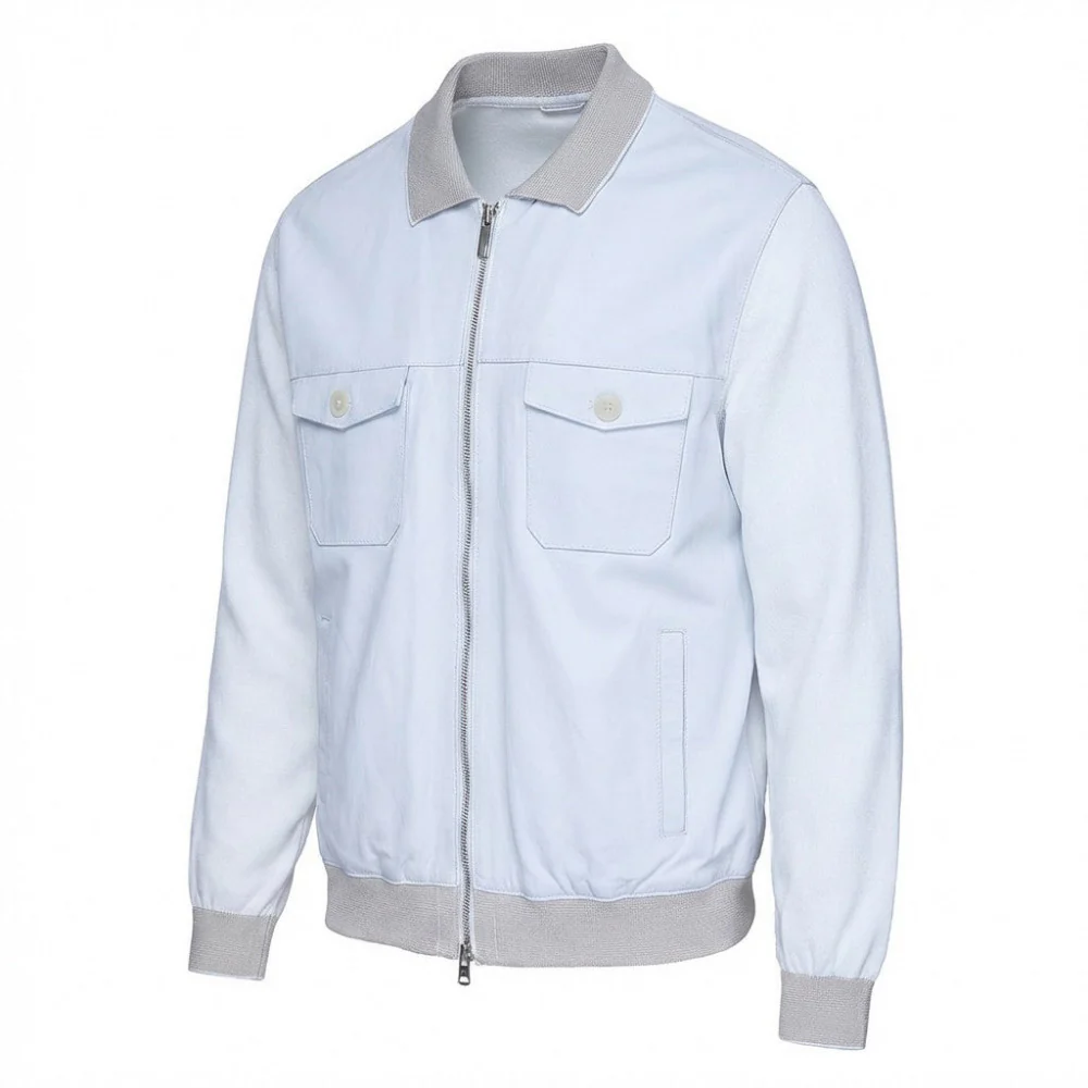 Torras L42E423A Leather and Knit Jacket - Image 11