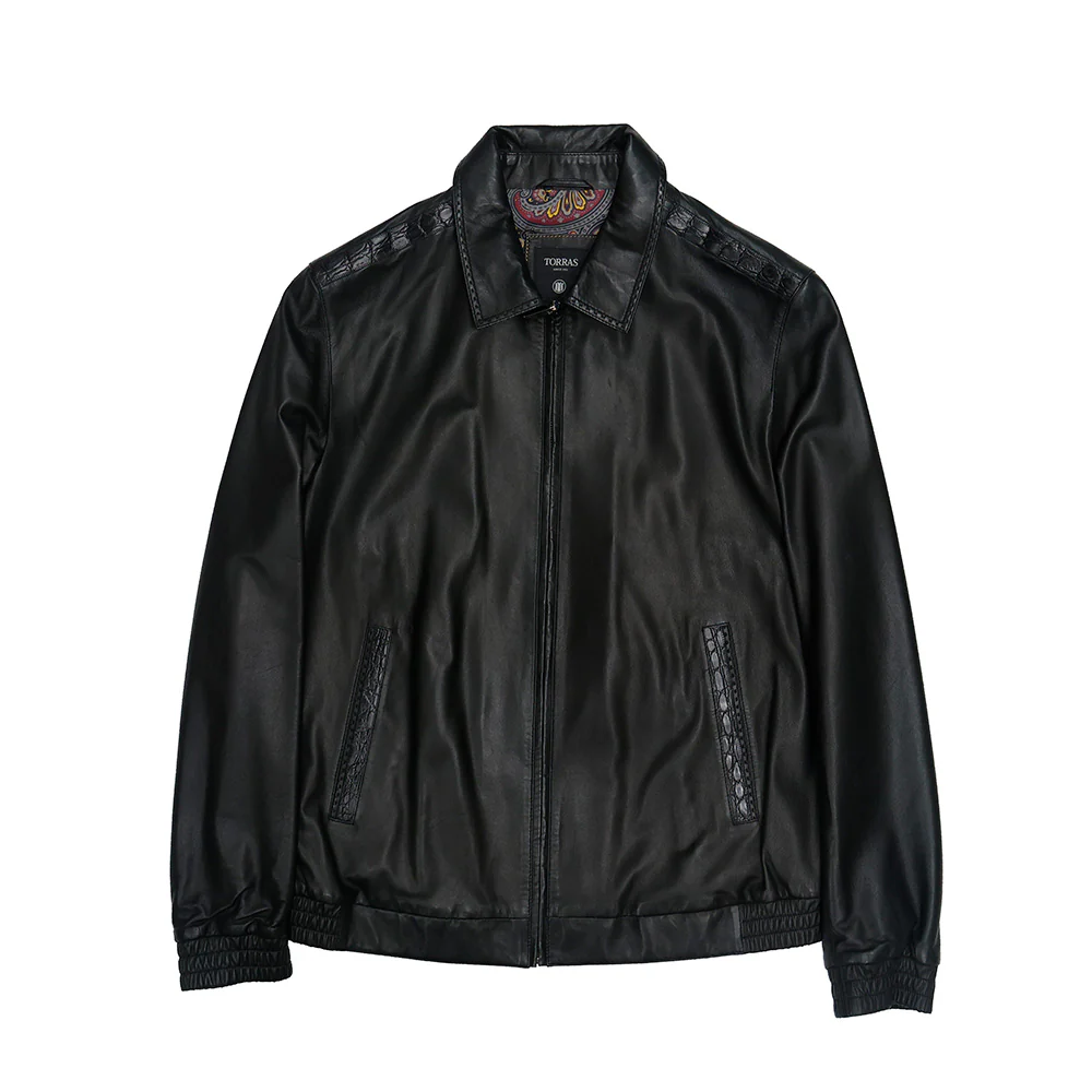 Torras Leather Light Jacket N87454 - Image 2