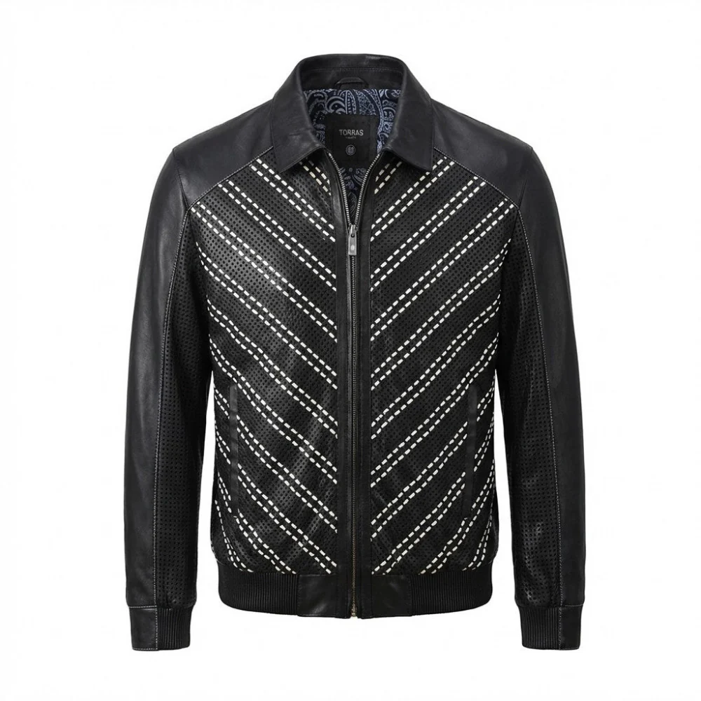 Torras N82E405A Leather Black and White - Image 7