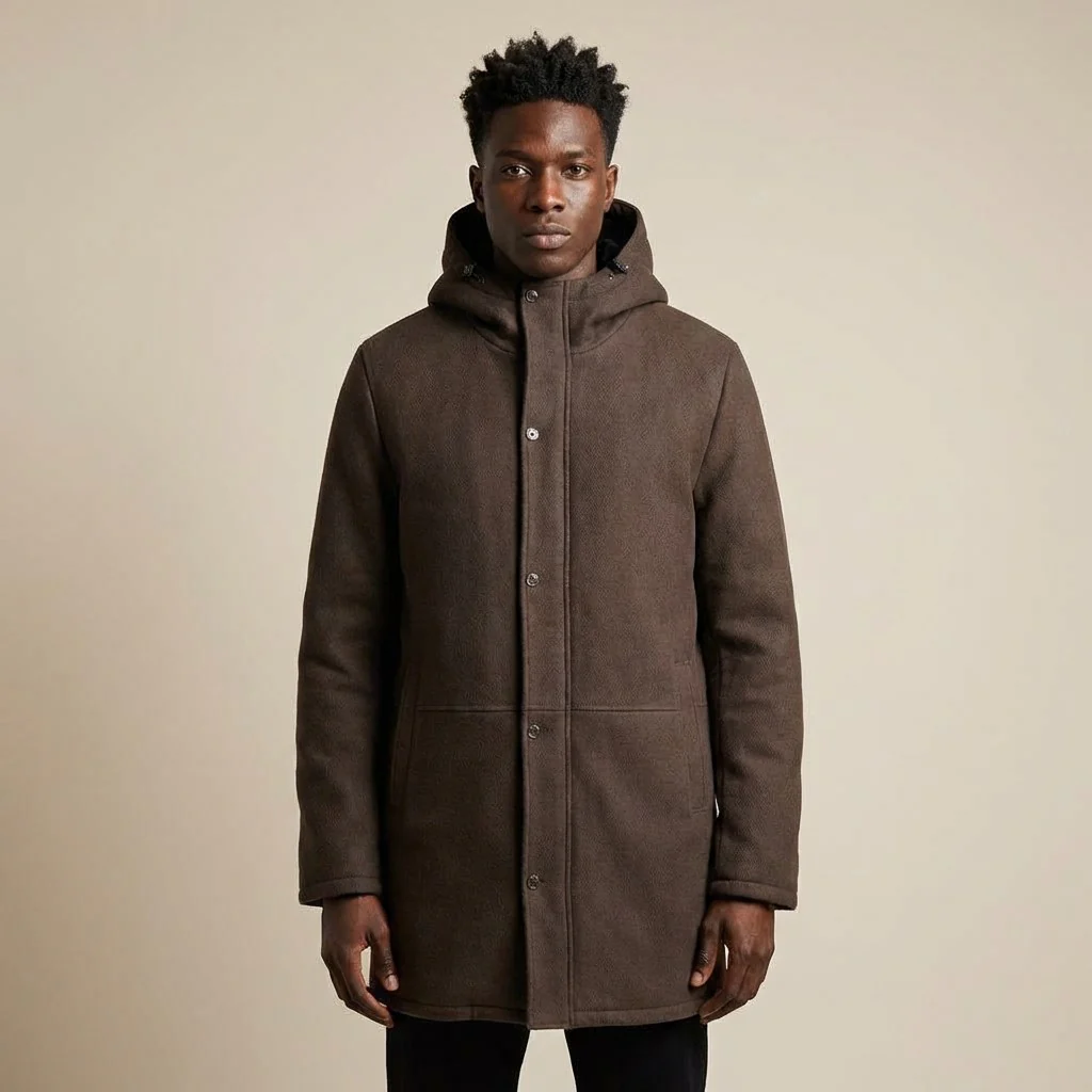 Torras Suede Shearling Coat L97507 - Image 3