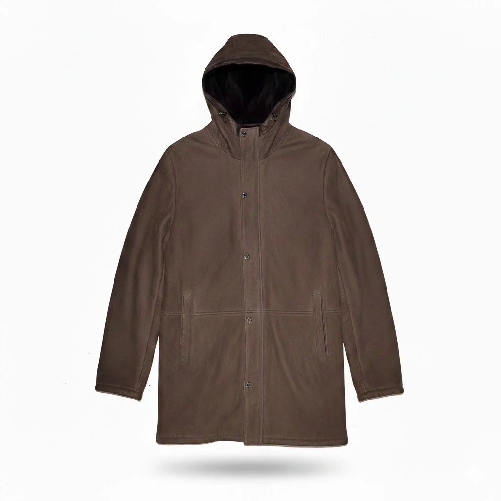 Torras Suede Shearling Coat L97507 - Image 7