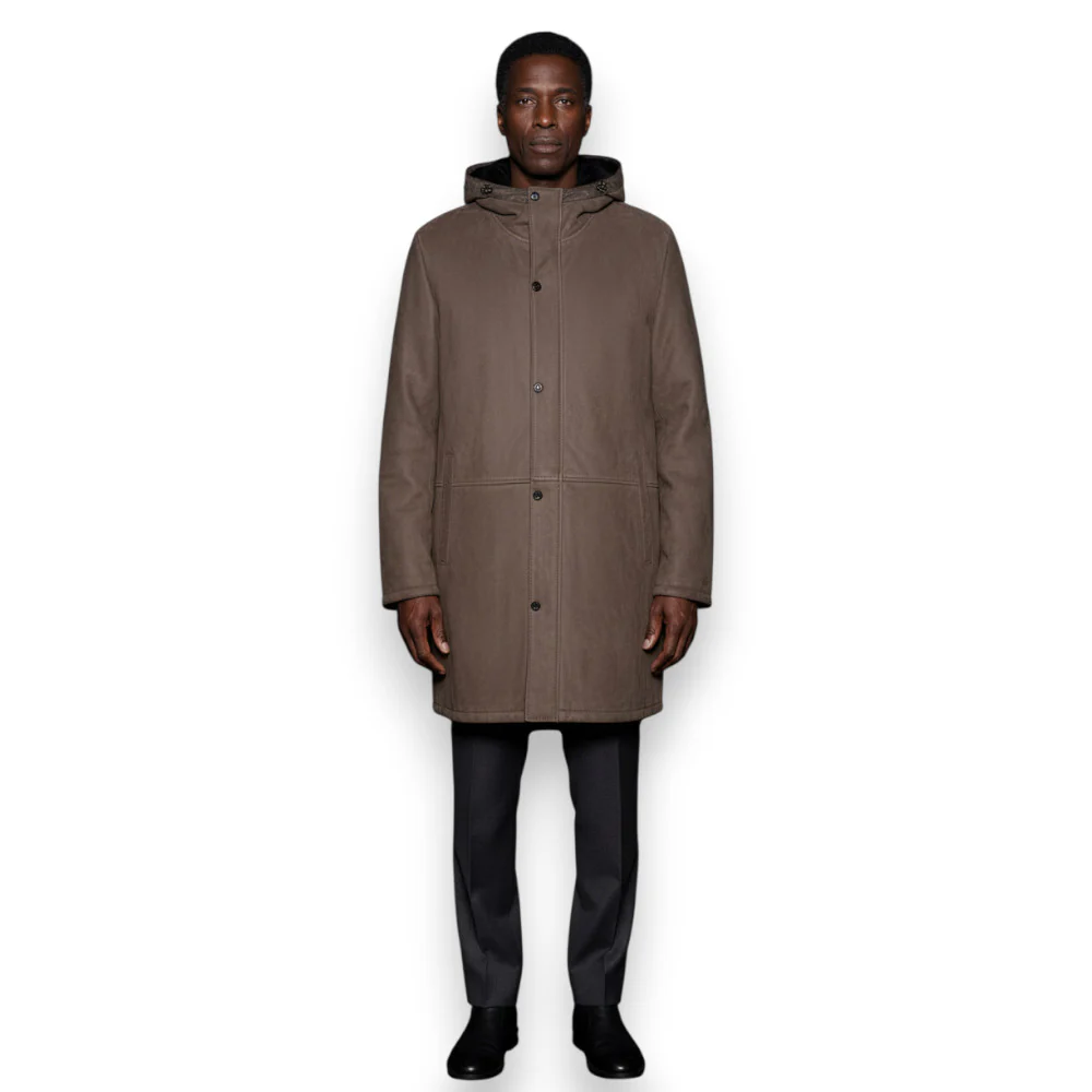 Torras Suede Shearling Coat L97507 - Image 9