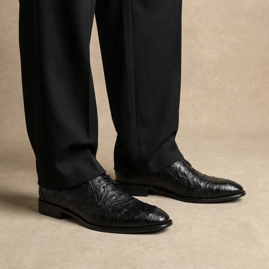 Toscana 3414 Ostrich Lace Up - Image 2