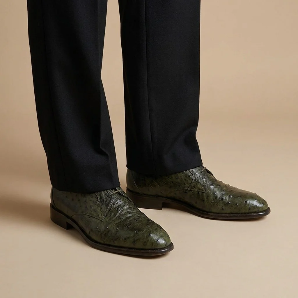 Toscana 3414 Ostrich Lace Up - Image 4