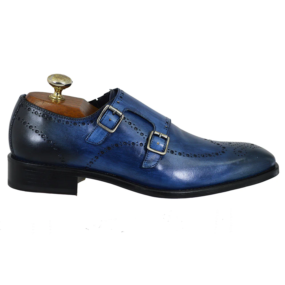 Toscana 8863 Double Monk Strap Dress Shoes - Image 12