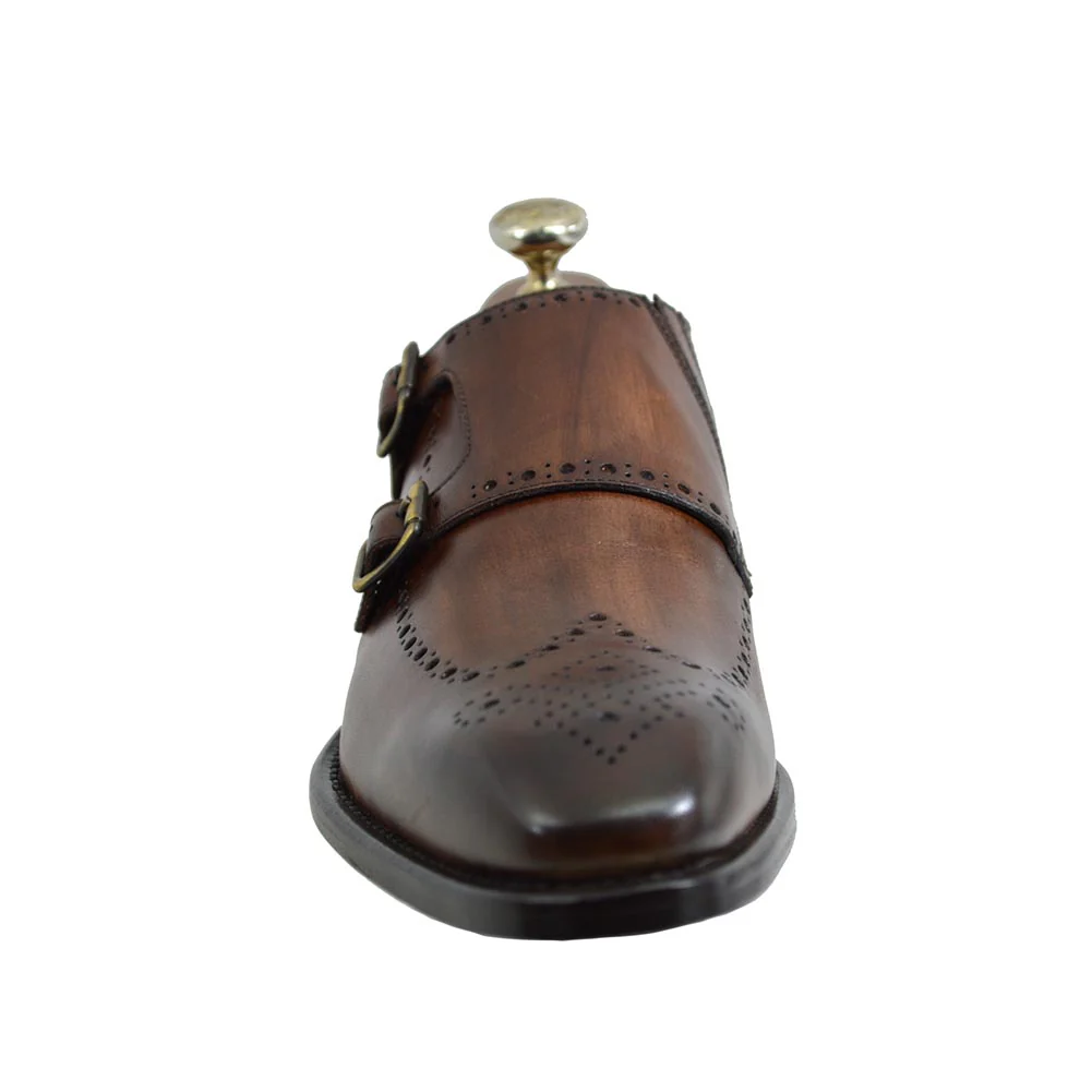 Toscana 8863 Double Monk Strap Dress Shoes - Image 14
