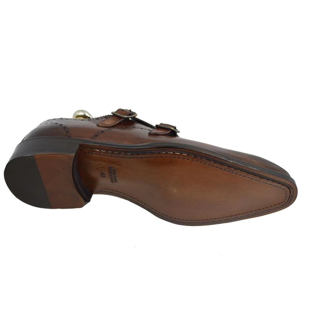 Toscana 8863 Double Monk Strap Dress Shoes - Image 15