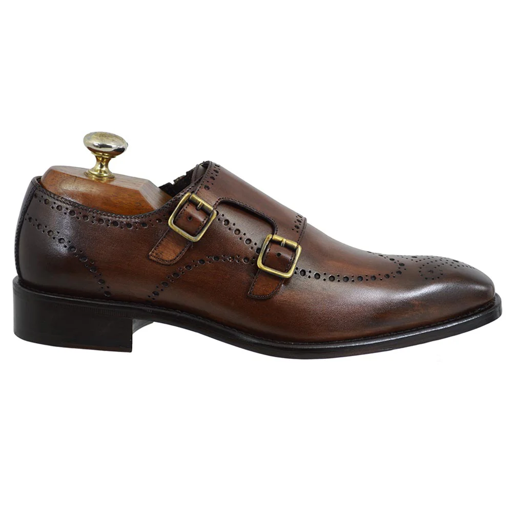 Toscana 8863 Double Monk Strap Dress Shoes - Image 17