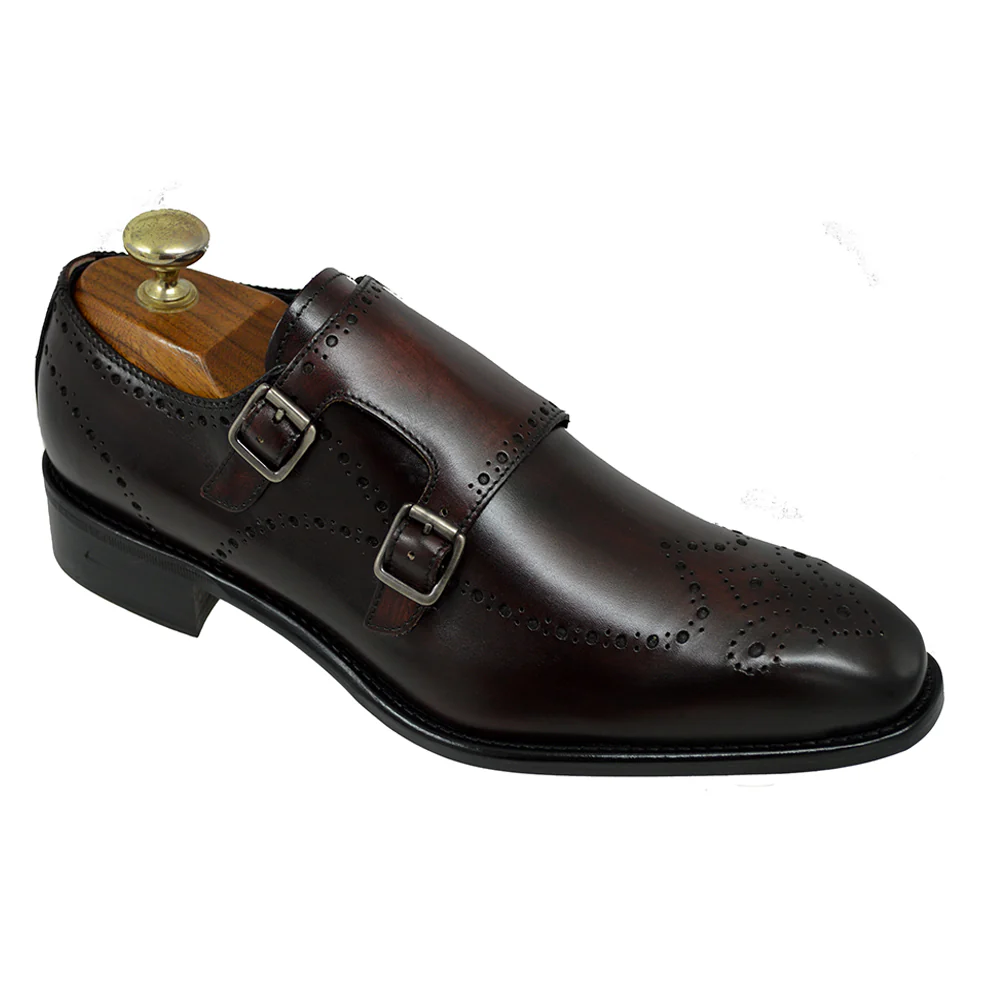 Toscana 8863 Double Monk Strap Dress Shoes - Image 7
