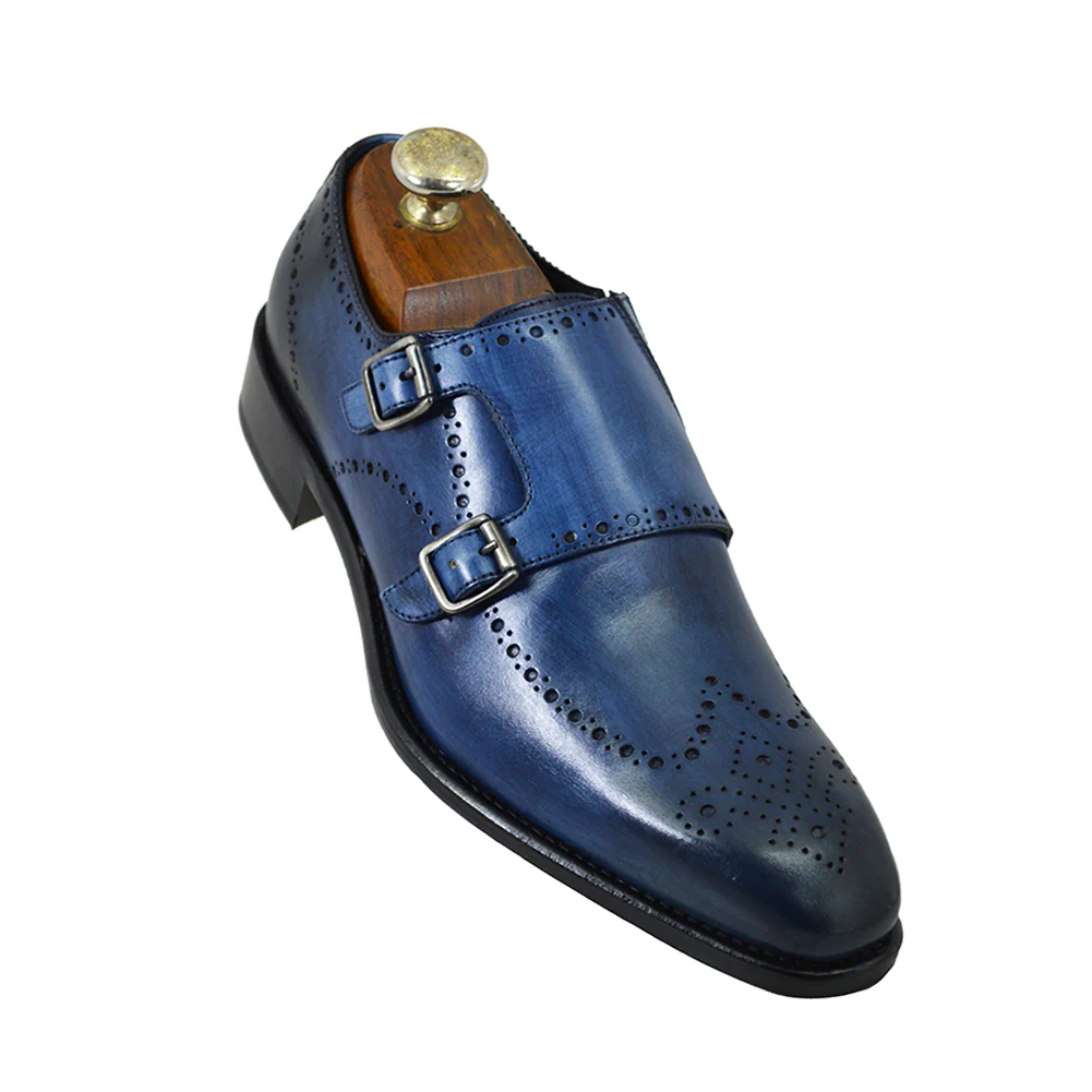 Toscana 8863 Double Monk Strap Dress Shoes - Image 9