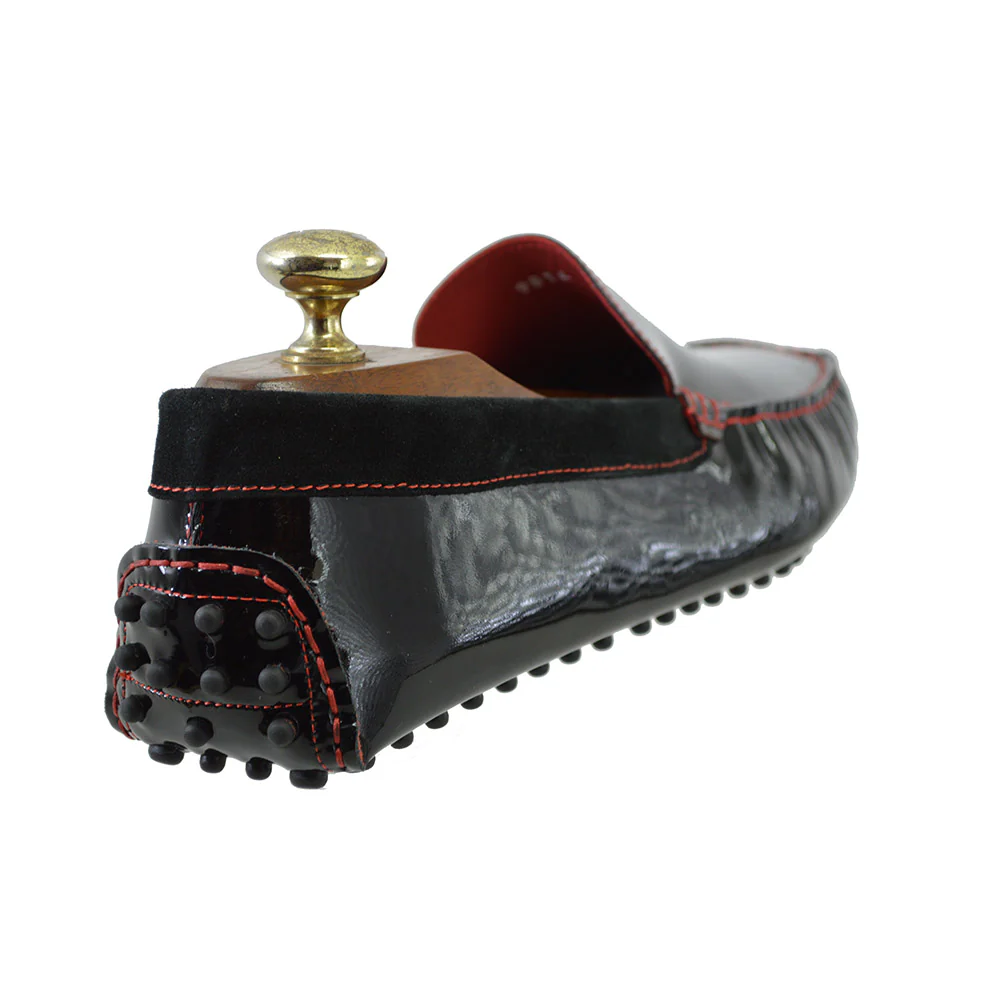 Toscana 9814 Black Patent Driver - Extra 30% Off At Checkout - Image 3