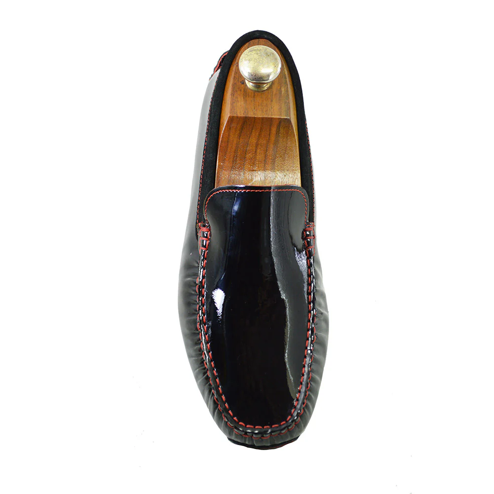 Toscana 9814 Black Patent Driver - Extra 30% Off At Checkout - Image 4