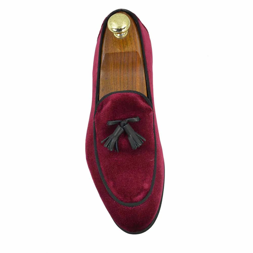 Walk Velvet Tassel Loafer - Image 3